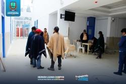 REGIDORA PROVINCIAL SUPERVISA OBRA DEL PUESTO DE SALUD DE SALALÁ