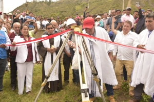 INICIARON TRABAJOS DEL PROYECTO “MEJORAMIENTO DE LOS SERVICIOS DEL CENTRO DE SALUD HUANCABAMBA”