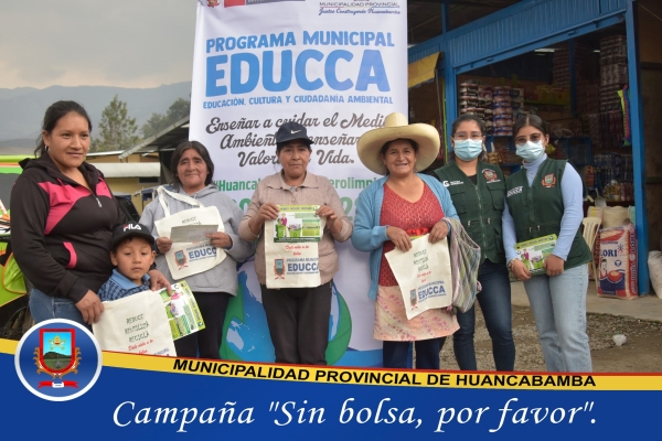 CAMPAÑA: “SIN BOLSA, POR FAVOR”